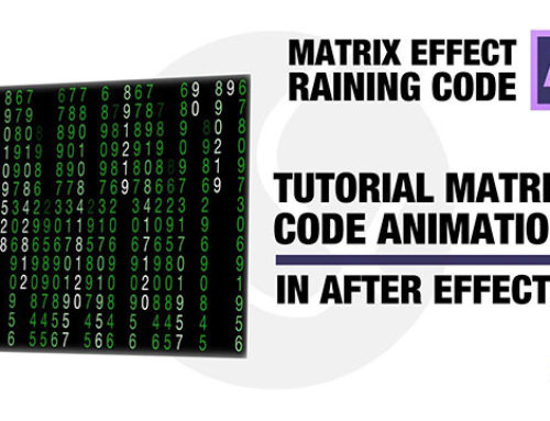 Tutorial – Matrix Raining Code After Effects